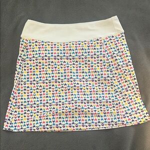 Cutter & Buck Multicolor Mini Golf Skirt with Shorts